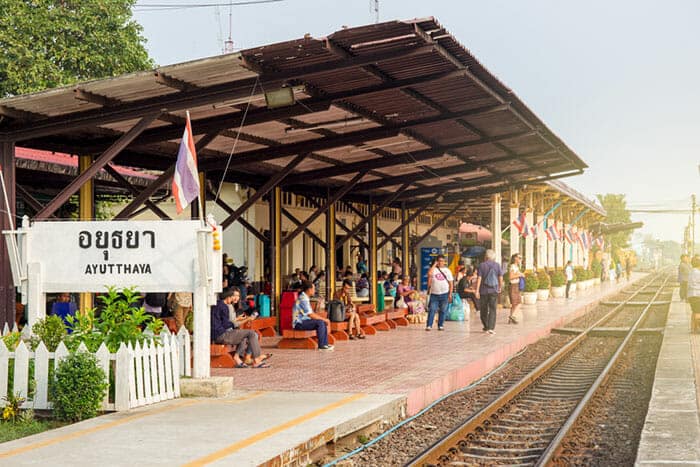 Von Ayutthaya nach Chiang Mai mit dem Zug