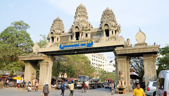 Von Bangkok nach Kambodscha mit dem Bus