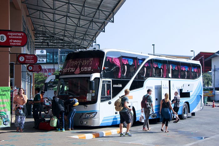 Busse von Bangkok nach Chiang Mai