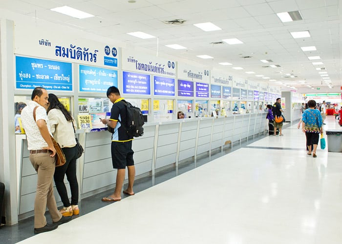 Südlicher Busbahnhof (Sai ​​​​Thai Mai) in Bangkok