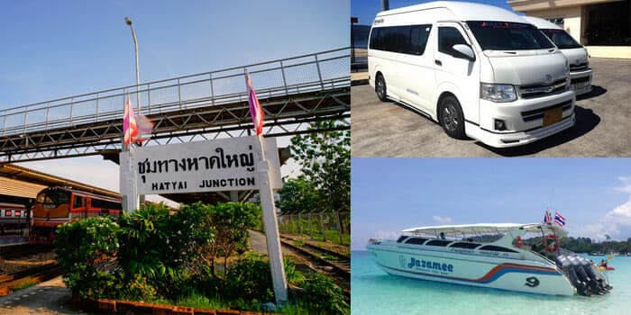 Zug, Minibus und Fähre von Bangkok nach Koh Lipe