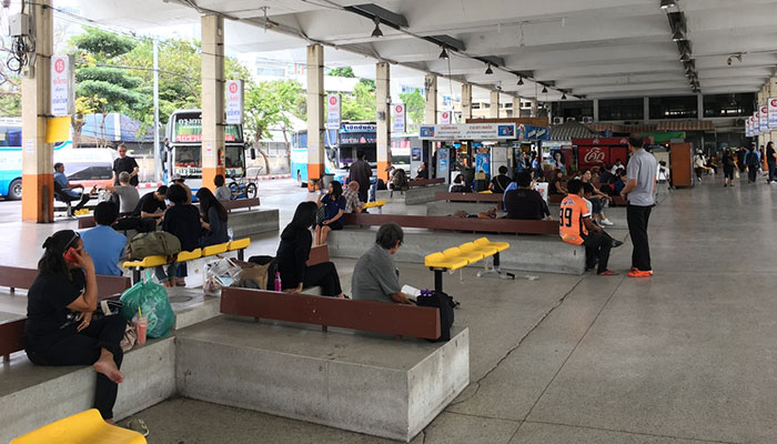 Östlicher Busbahnhof in Bangkok