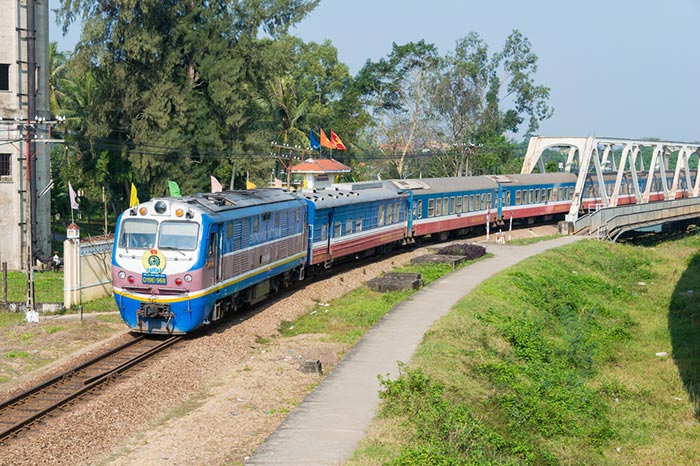 Von Da Nang nach Hue mit dem Zug