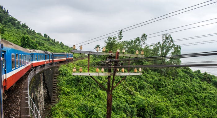 Zug von Hanoi nach Ninh Binh