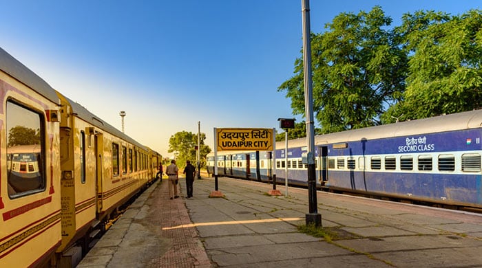 Von Jaipur nach Udaipur mit dem Zug