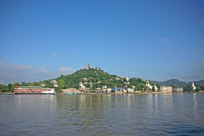 Mit Verladung von Mandalay nach Bagan