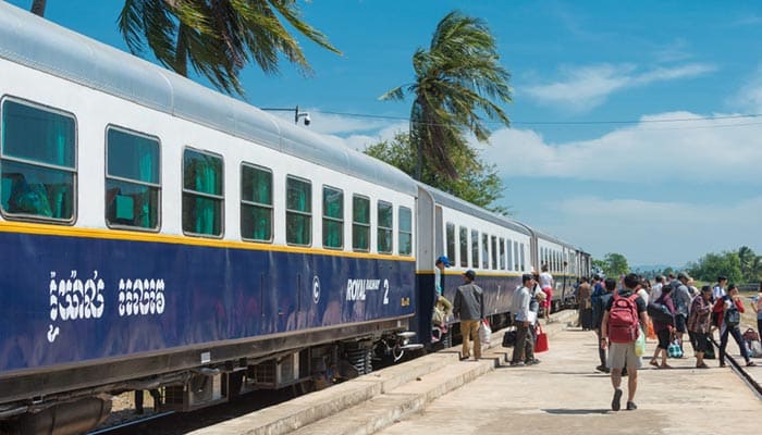 Von Phnom Penh nach Kampot mit dem Zug