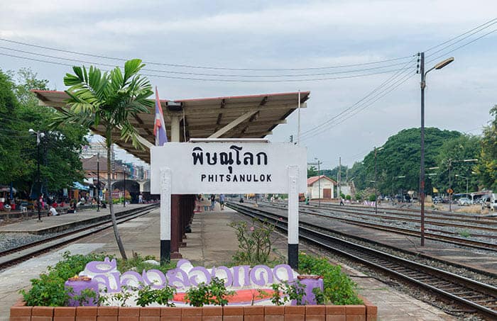 Von Chiang Mai nach Sukhothai mit dem Zug