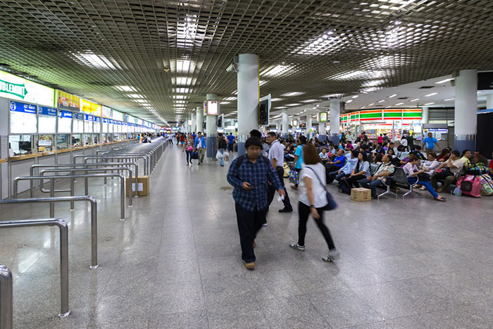 Busbahnhof Bangkok in Siem Reap