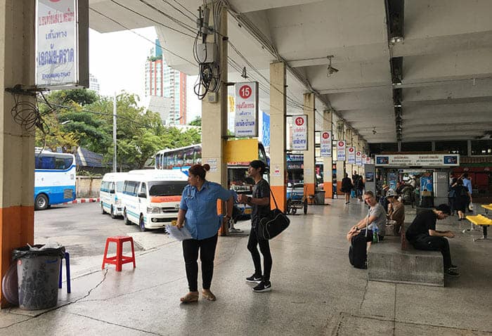 Von Bangkok nach Trat mit Van oder Minibus