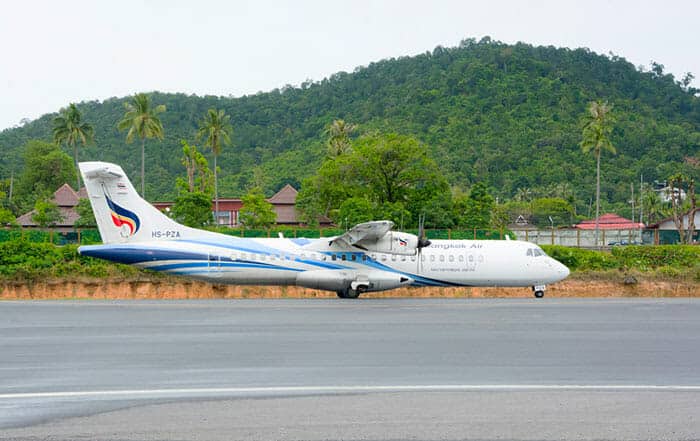 Von Koh Samui nach Phi Phi mit dem Flugzeug