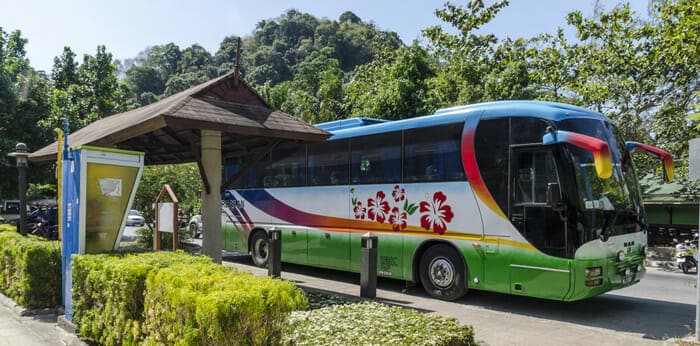 Von Krabi nach Khao Sok mit dem Bus