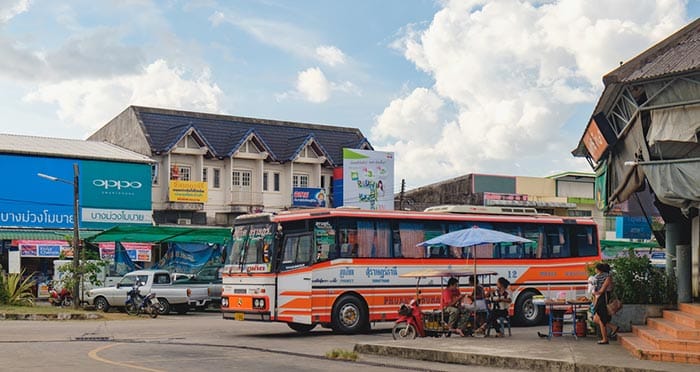 Bus von Phuket nach Khao Lak