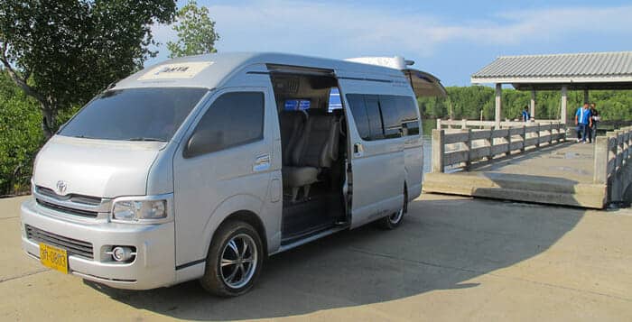 Bus, Minibus oder Taxi von Phuket nach Koh Lanta