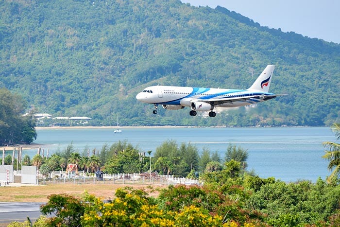 Flug von Phuket nach Koh Tao.