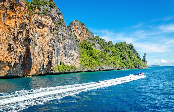 Schnellboot von Phuket nach Phi Phi.