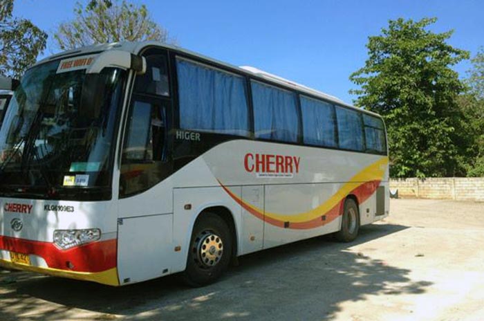 Bus von Puerto Princesa nach El Nido