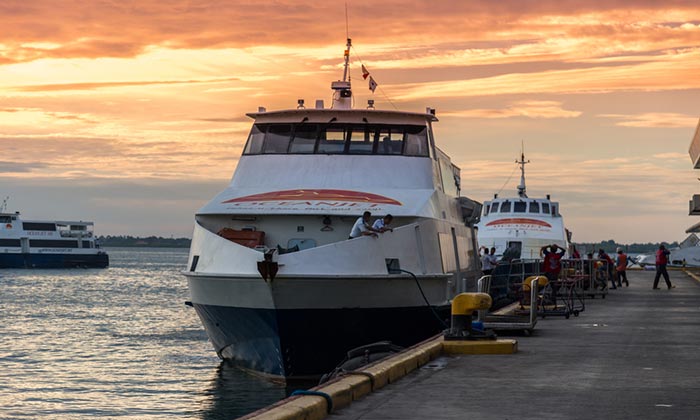 Schnelle Fähren von Cebu nach Bohol