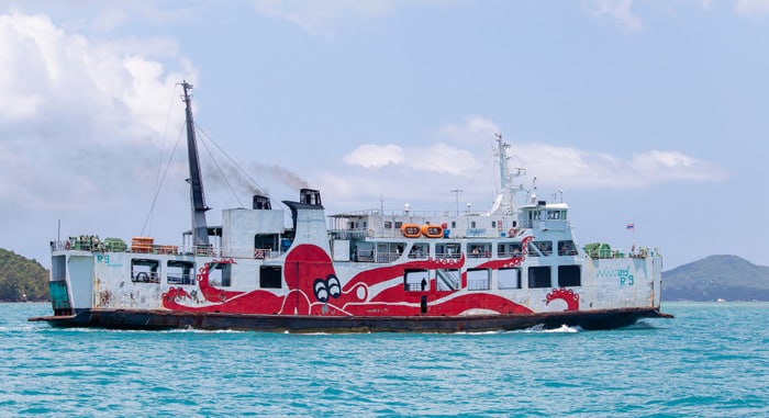 Fähre Raja von Surat Thani nach Koh Phangan